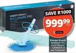 Bullshark Pro Pool Cleaner