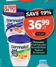 Parmalat - Fruit/Fabulite/ Smooth/Plain Yoghurt