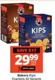 Bakers - Kips Crackers All Variants