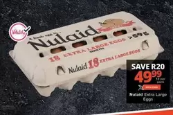 Nulaid - Extra Large Eggs