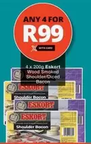 Eskort - Wood Smoked Shoulder/Diced Bacon