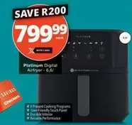 Platinum - Digital Airfryer