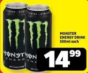 Monster - ENERGY DRINK