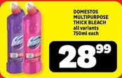 Domestos - MULTIPURPOSE THICK BLEACH