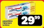 Aquafresh - TWIN PACK
