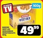 bokomo - WEET-BIX WHOLEGRAIN WHEAT BISCUITS