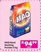 MAQ - Hand Washing Powder
