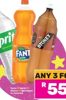 STONEY - Fanta OR Sprite OR Stoney OR Schweppes