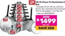 15-Piece J7 Aluminium C Set