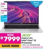 Acer - Aspire Lite Intel® Core™ i3 Processor