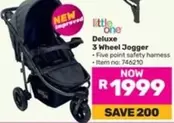 Deluxe -  3 Wheel Jogger
