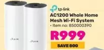 TP-LINK - AC1200 Whole Home Mesh Wi-Fi System