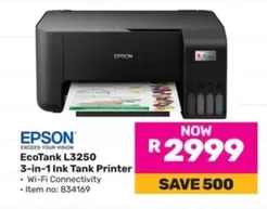 Epson - EcoTank L3250 3-in-1 Ink Tank Printer
