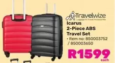 Icarus 2-Piece ABS Travel Set