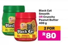 Black Cat - Smooth OR Crunchy Peanut Butter