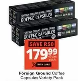Coffee Capsules Variety Pack