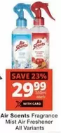 Fragrance Mist Air Freshener