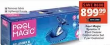 Splasher II Pool Cleaner Combination Set