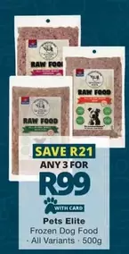 Elite - Frozen Dog Food