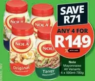 nola - Mayonnaise All Variants
