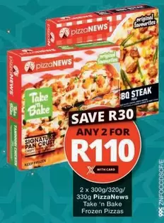 Pan - Take 'n Bake Frozen Pizzas