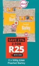 Lion - Pearled Barley