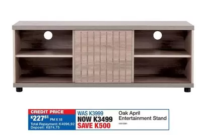 Total - Entertainment Stand
