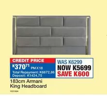 Total - King Headboard