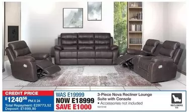 Total - Nova Recliner Lounge