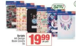 Scripto - A4 Design Book Covers