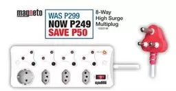 8-Way High Surge Multiplug