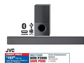 JVC - Home Entertainment System MX-N2228