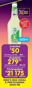 Redd's - MXD VODKA & PINE/GUARANA