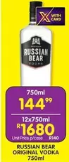 Russian Bear - ORIGINAL VODKA