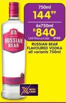 Russian Bear - RUSSIAN BEAR FLAVOURED VODKA