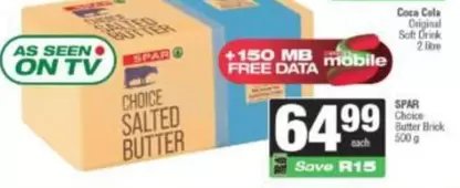 Spar - Choice Salted Butter