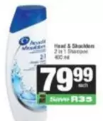 head & Shoulders - 2 in 1 Shampoo