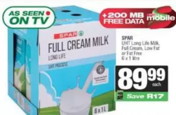 Spar - Full Cream Milk
