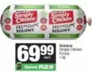 Rainbow - Chicken Polony