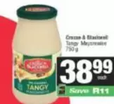 Crosse & Blackwell - Tangy Mayonnaise