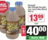 Parmalat - Steri Stumpie Assorted