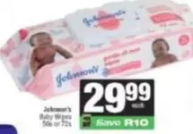 Johnson's - Baby Wipes