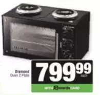 Diamond - Oven 2 Plate