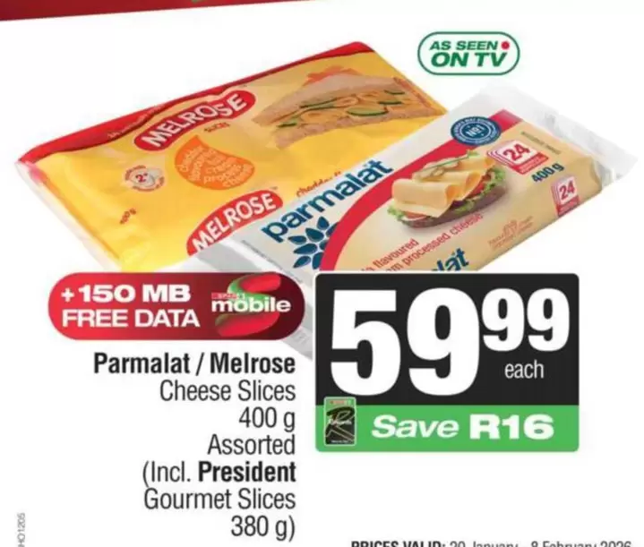 Melrose - Cheese Slices