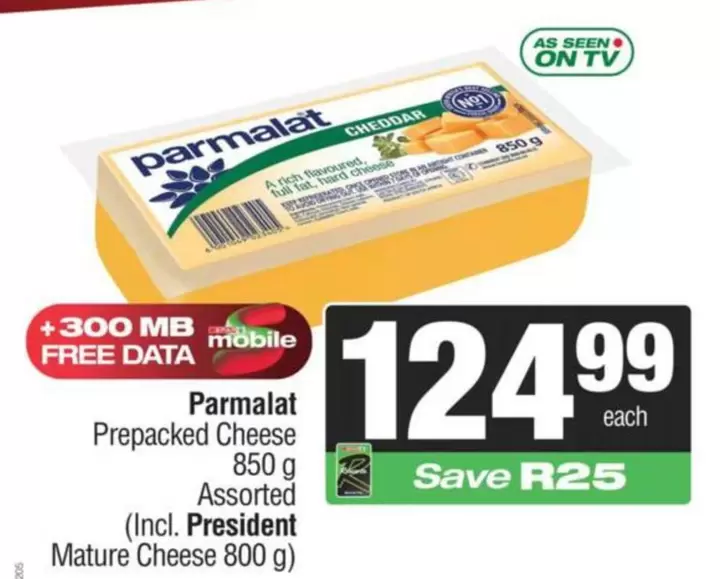 Parmalat - Prepacked Cheese