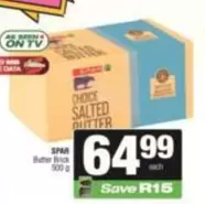 Spar - Butter Brick