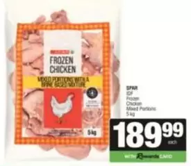 Spar - Frozen Chicken