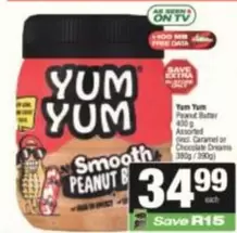 Yum Yum - Peanut Butter