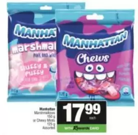 Manhattan - Marshmallows or Chewy Mints