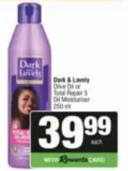 Total - Olive Oil or Repair 5 Oil Moisturizer